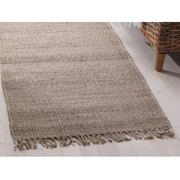 Safavieh 100% Jute Hand Woven Natural Fiber Collection Grey Area Rug- BRAND NEW - Picture 5 of 8